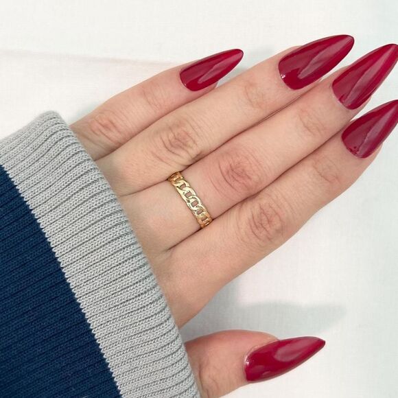 Source Unknown Jewelry - Vintage Inspired Luxurious Gold Ring